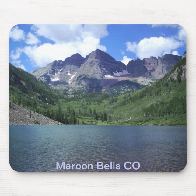 Maroon Bells Lake Mouse Pad (Front)