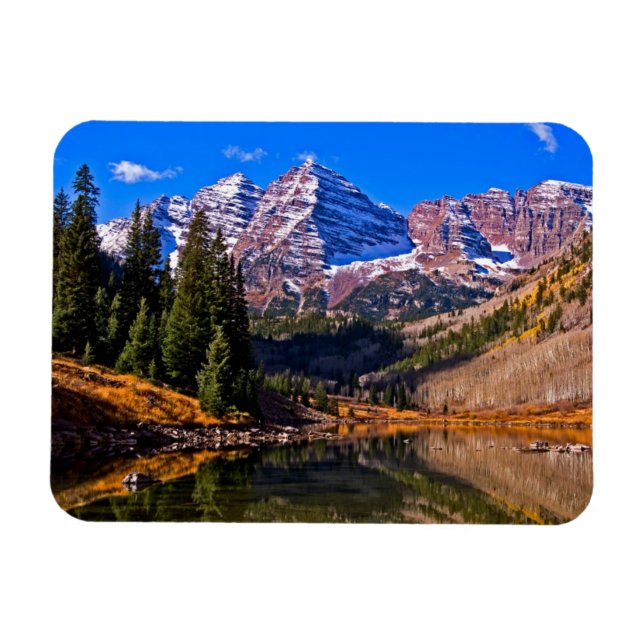 Maroon Bells Magnet (Horizontal)