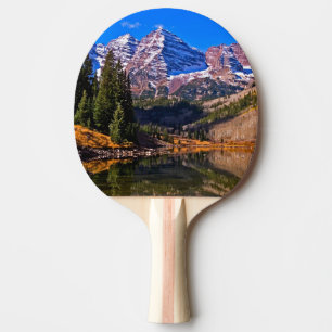 Maroon Bells Ping Pong Paddle