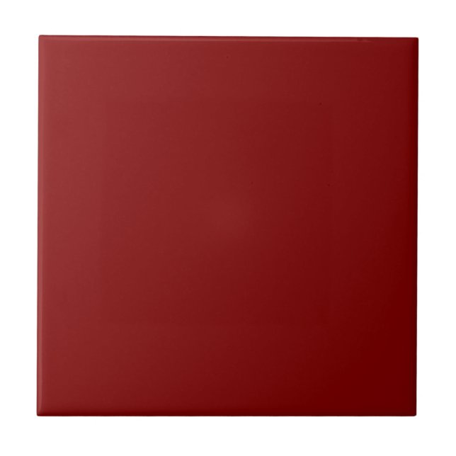 Maroon Ceramic Tile (Front)