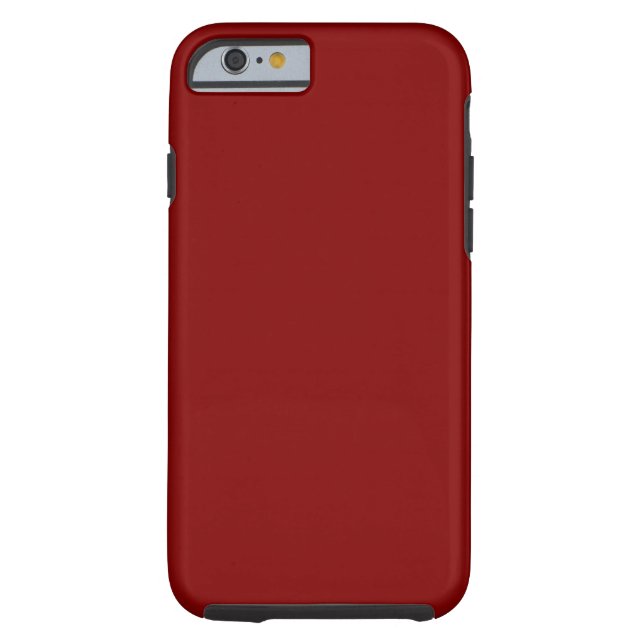 Maroon Colour Solid Background Deep Red Colour Ric Case-Mate iPhone Case (Back)