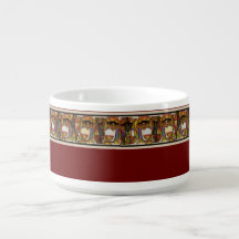 Maroon Ethiopian Traditional Art