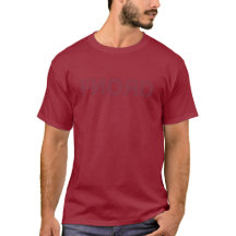 Maroon Fnord Discordian T-Shirt