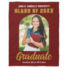 Maroon Gold Graduate Photo Arch Graduation