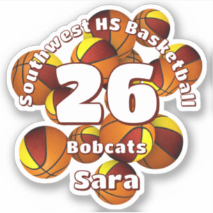 maroon gold team colours basketballs kids team nam