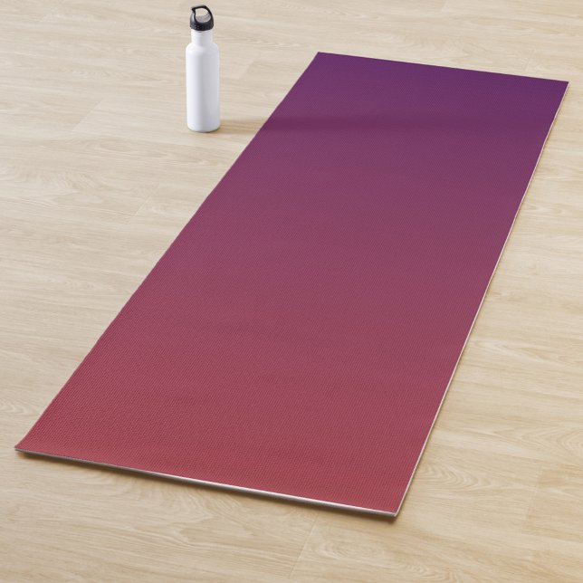 Maroon gradient colour  yoga mat (Creator Uploaded)