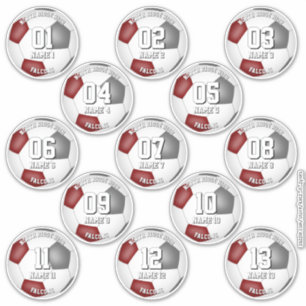 maroon gray soccer team colors gifts 13 players