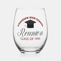 Maroon High School Reunion Party Custom Alumni