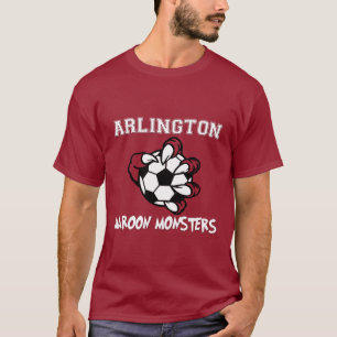 Maroon Monsters Adult Shirt