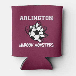 Maroon Monsters Can Cooler