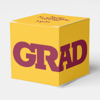 Maroon on Yellow Gold Graduation Party