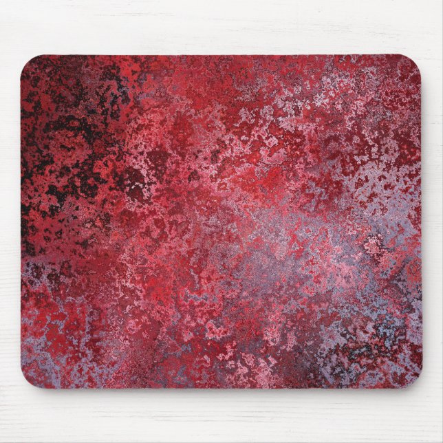 Maroon Paint Mouse Pad (Front)