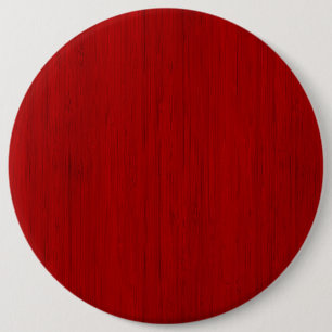 Maroon Red Bamboo Wood Grain Look 6 Cm Round Badge