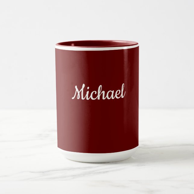Maroon-Red Template, white text, Mug (Center)