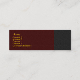 Maroon Sandstone Profile Card