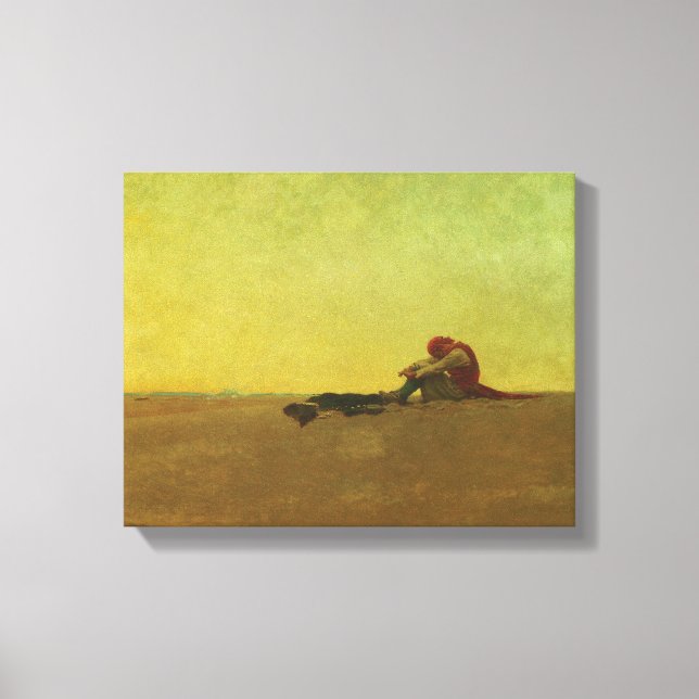 Marooned by Howard Pyle Canvas Print (Front)