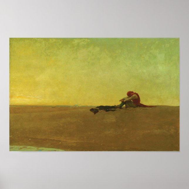 Marooned by Howard Pyle Poster (Front)