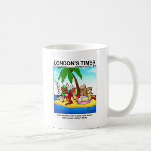 Marooned On Dessert Island Funny Tees & Gifts Coffee Mug