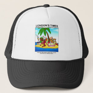 Marooned On Dessert Island Funny Tees & Gifts Trucker Hat