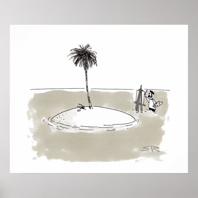 Marooned Painter matte poster (Front)