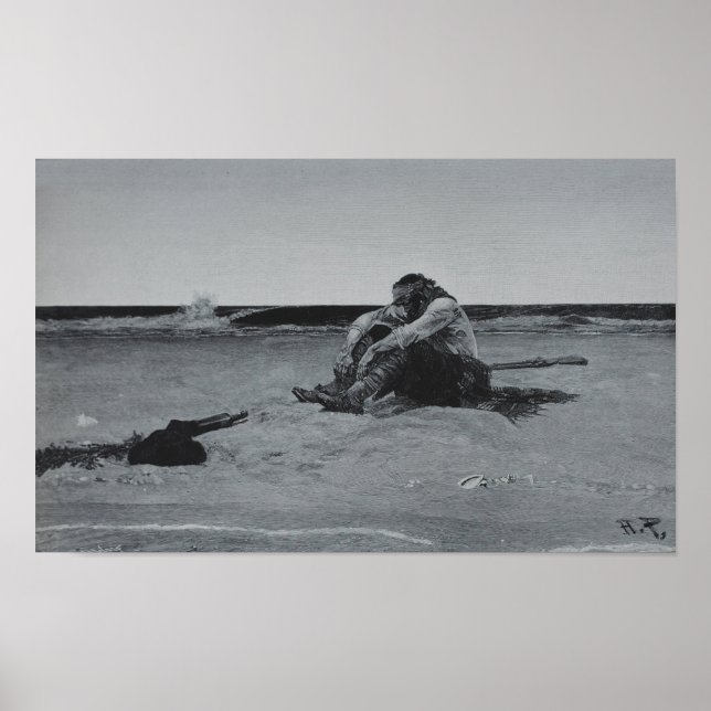 Marooned Pirate Poster (Front)