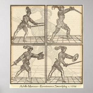 Marozzo Swordplay Poster