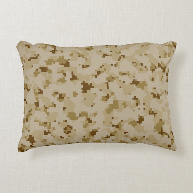 MARPAT Desert Accent Pillow (Front)