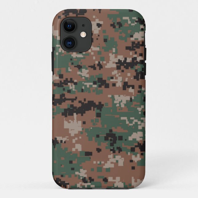 MarPat Digital Woodland Camouflage v2 Case-Mate iPhone Case (Back)