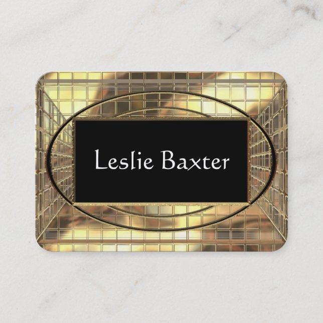Marquea Baxter Premium Professional Round Edged Business Card (Front)
