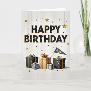 Marquee Lights Celebration Card