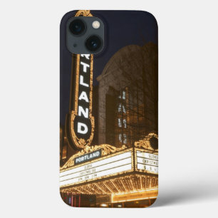 Marquee of Arlene Schnitzer auditorium iPhone 13 Case