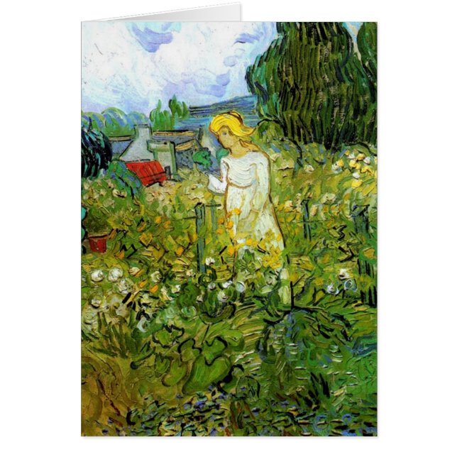 Marquerite Gachet in the Garden, Vincent van Gogh. (Front)