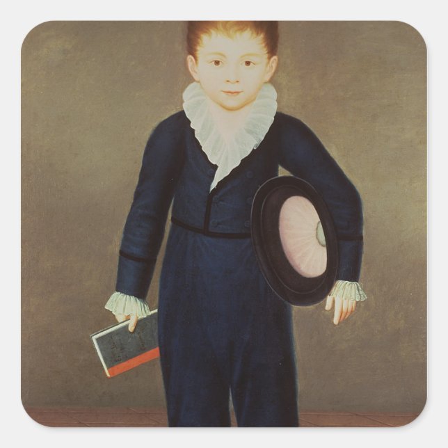 Marques de Penafiel, Son of the Duke of Osuna Square Sticker (Front)