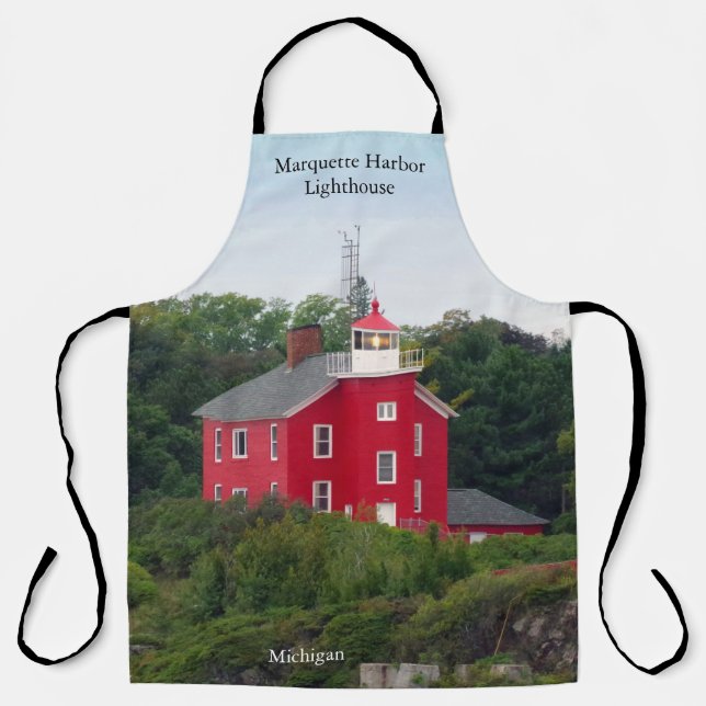 Marquette Harbour Lighthouse apron (Front)