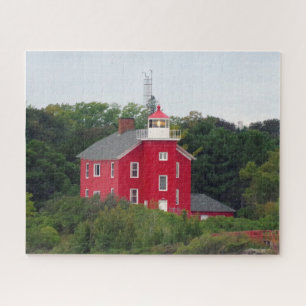 Marquette Harbour Lighthouse Jigsaw Puzzle
