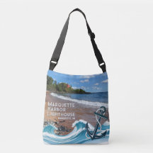 Marquette Harbour Lighthouse - Marquette, MI Tote