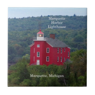 Marquette Harbour Lighthouse tile
