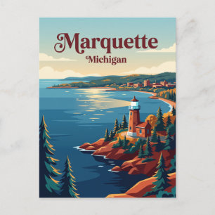 Marquette, Michigan Postcard