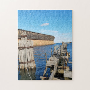 Marquette Ore Dock Upper Peninsula Michigan Jigsaw Puzzle