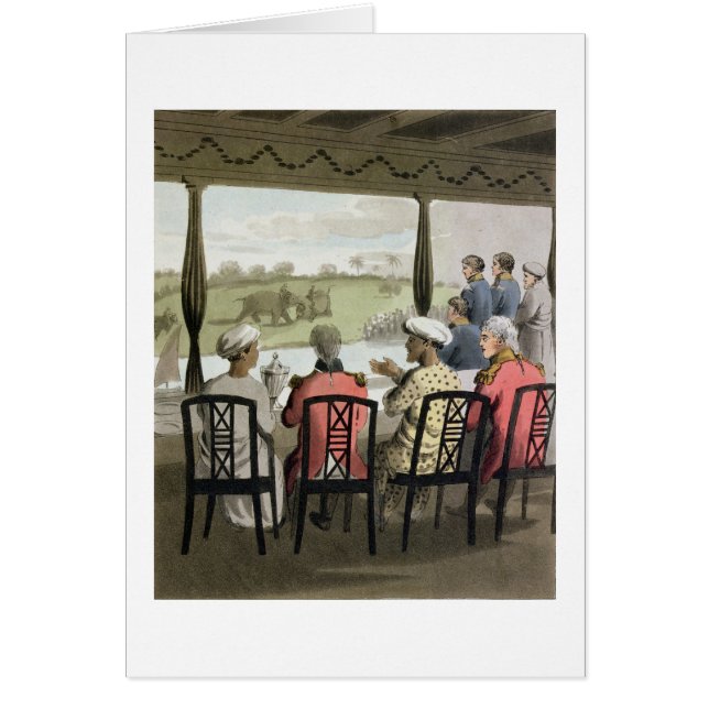 Marquis Wellesley and his Suite, at the Nabob of O (Front)