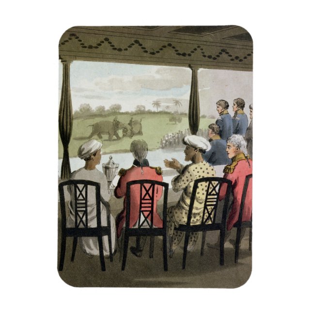 Marquis Wellesley and his Suite, at the Nabob of O Magnet (Vertical)