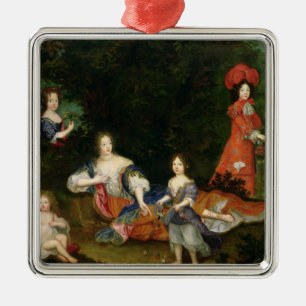 Marquise de Montespan Metal Ornament