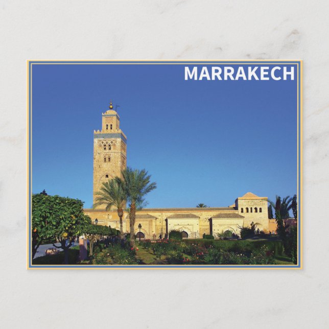 Marrakech - Morocco Postcard (Front)