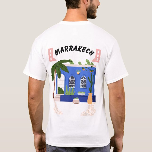 marrakech morocco T-Shirt (Back)