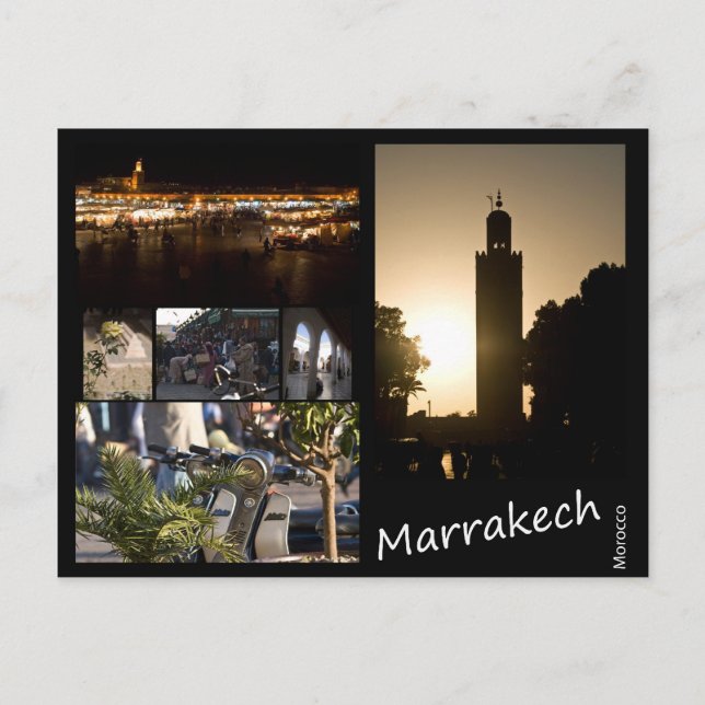 Marrakech Postcard (Front)