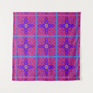 Marrakesh Arabesque inspired w/ ribbon eggs Tapestry