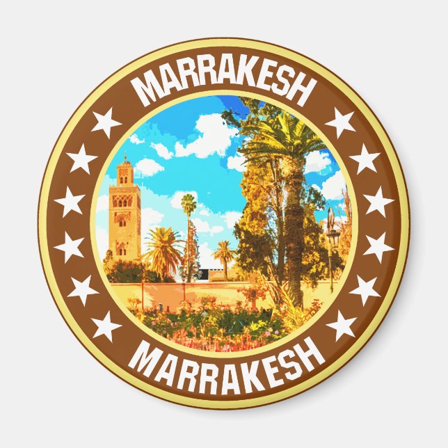 Marrakesh                                          magnet (Front)