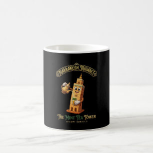 Marrakesh Minaret Mint Tea Tower Vintage Morocco Coffee Mug