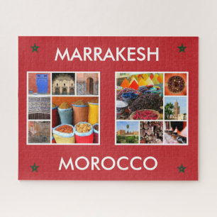 marrakesh morocco scenes jigsaw puzzle