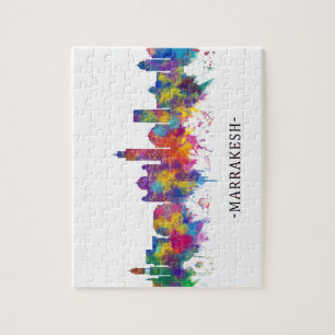 Marrakesh Morocco Skyline Jigsaw Puzzle